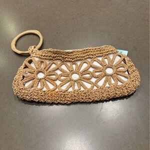 Mud Pie Crochet Clutch Purse